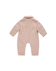 Shearling Jumpsuit | Blush