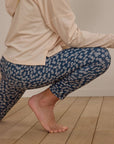 Basic Legging | Blue Floral