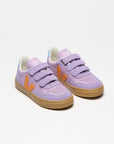 V-90 Leather Veja X Campamento | Orchid Faubourg