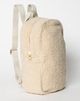 Chunky Teddy Mini Backpack | Ecru