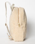 Chunky Teddy Mini Backpack | Ecru