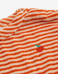 Orange Stripe Terry T-shirt