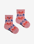 BC Baby Short Socks | Ribbon Bow All Over