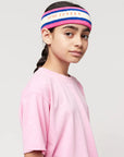 Bobo Choses pink towel headband