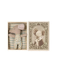 Sleepy/Wakey Baby Mouse in Matchbox | Blue