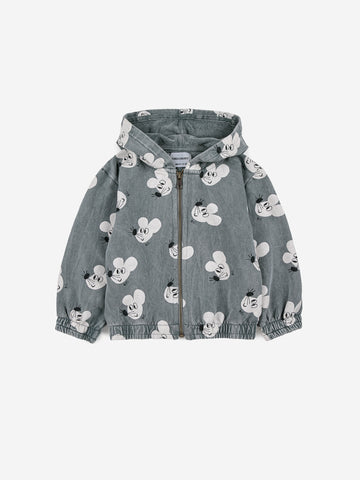Baby Mouse all over Zipped Hoodie