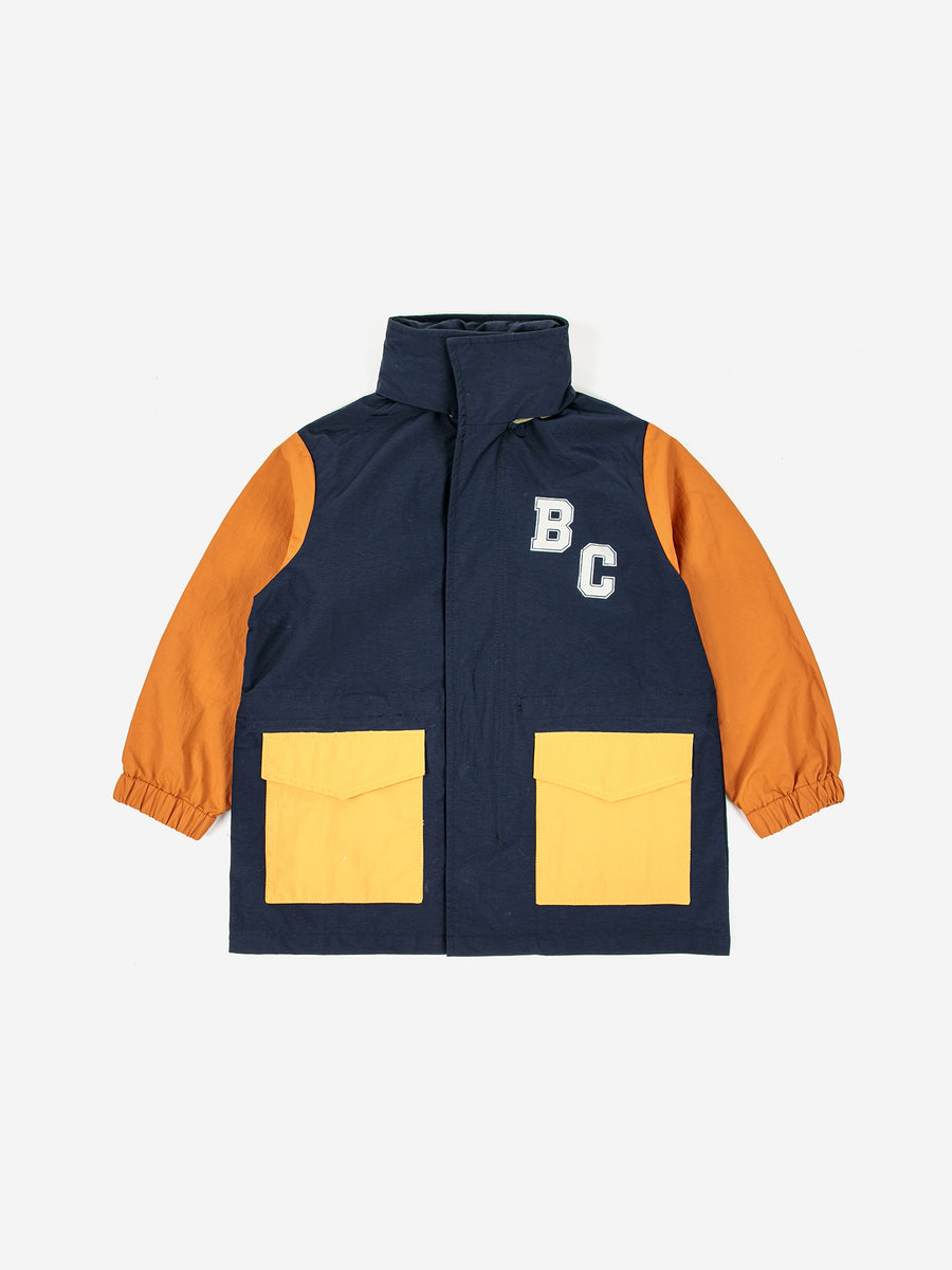 Color Block Raincoat