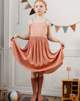 Ballerina Dress - Melon