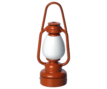 Vintage lantern, mouse | Orange