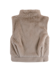 Juline Bodywarmer | Soft Sand Teddy