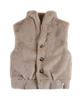 Juline Bodywarmer | Soft Sand Teddy