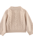 Niena Merino Wool Sweater | Lavender Brown