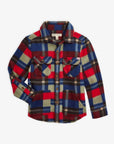 Snow Fleece | Cherry Blue Check