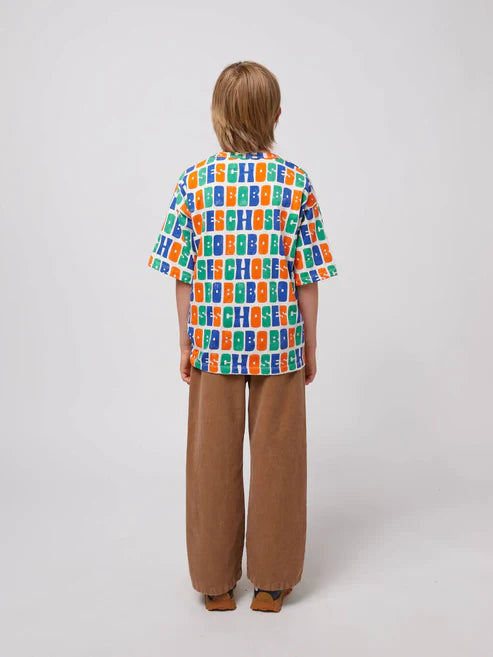 Multicolor Bobo Choses All Over T-Shirt