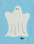 Ranglan Sleeve Sweatshirt | Funny Ghost