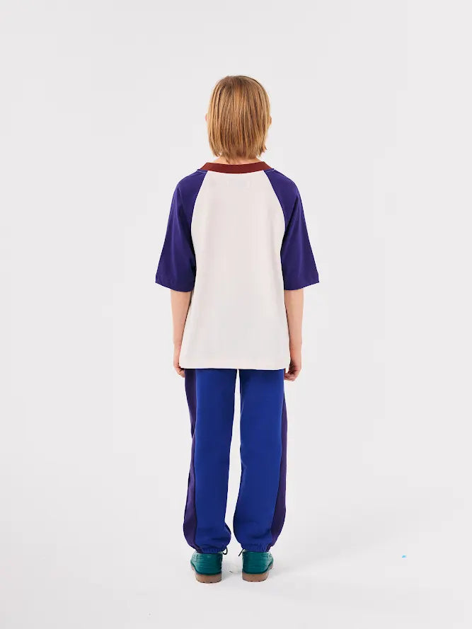 Bobo Choses Color Block Pants | Blue