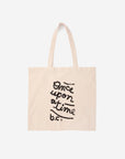 Once Upon A Time Tote Bag | White