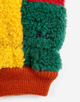 Sheepskin Mittens | Color Block