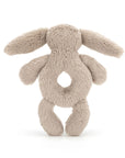 Bashful Bunny Ring Rattle | Beige