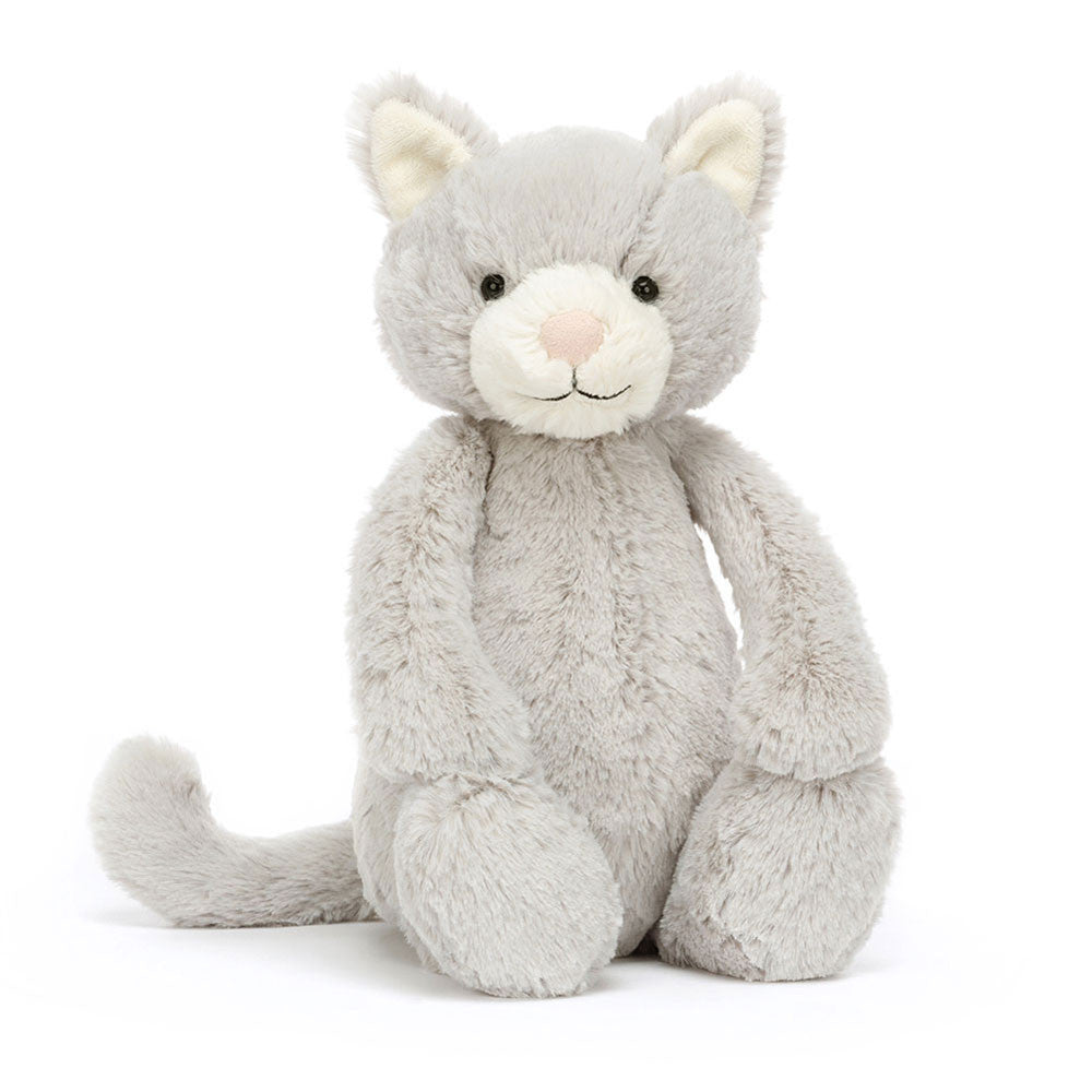 Bashful Grey Kitty | Medium