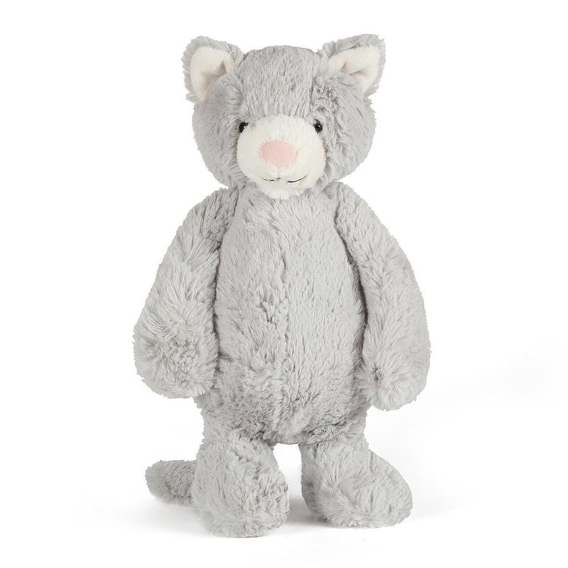 Bashful Grey Kitty | Medium