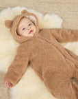 Bear Jumpsuit | Beige