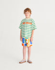 Bobo Choses Colour All Over Swim Board Short