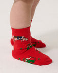 Farm Adventure All Over Short Baby Socks