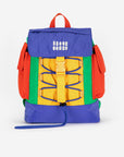 Modern Color Block Backpack