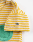 Yellow Stripes Terry Cloth T-Shirt
