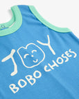 Bobo Choses Smiling Playsuit | Blue 