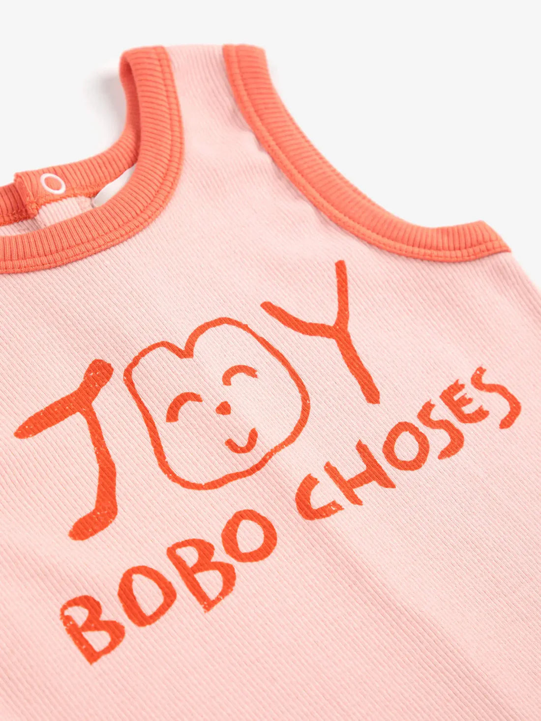 Bobo Choses Smiling Playsuit | Pink 