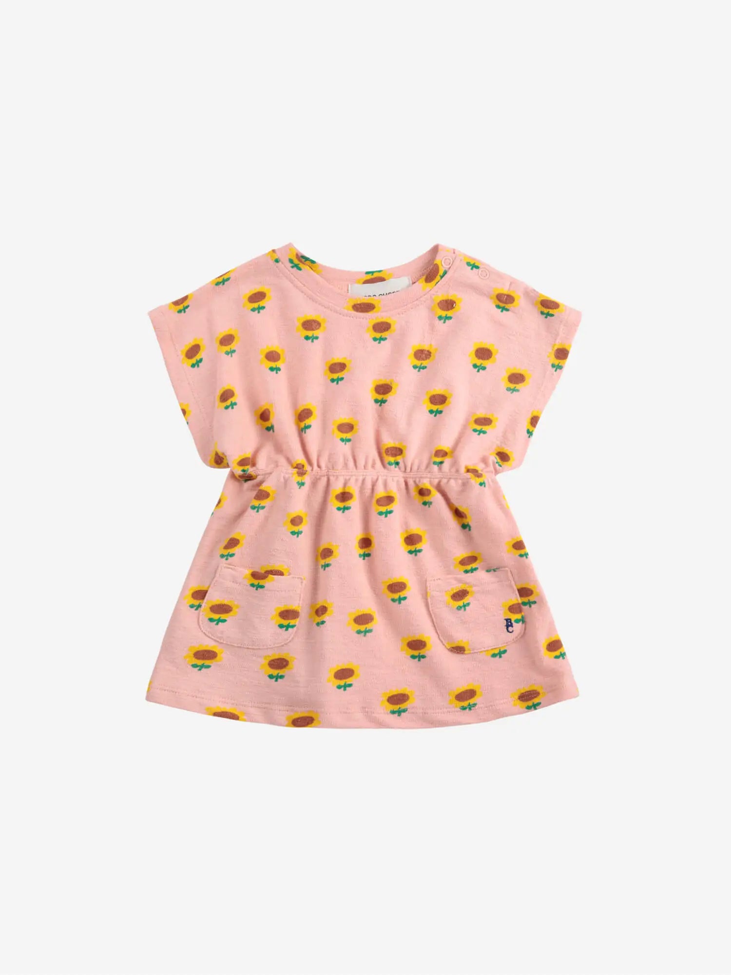 Bobo Choses Sunflower All Over Baby Dress 