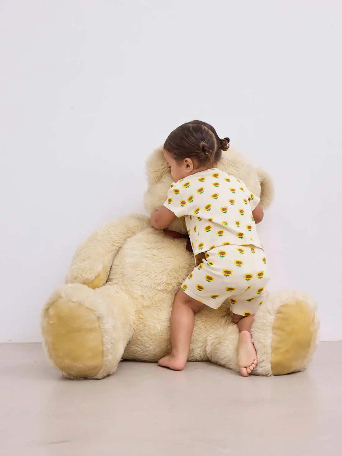 Bobo Choses Sunflower All Over Baby Short Leggings 