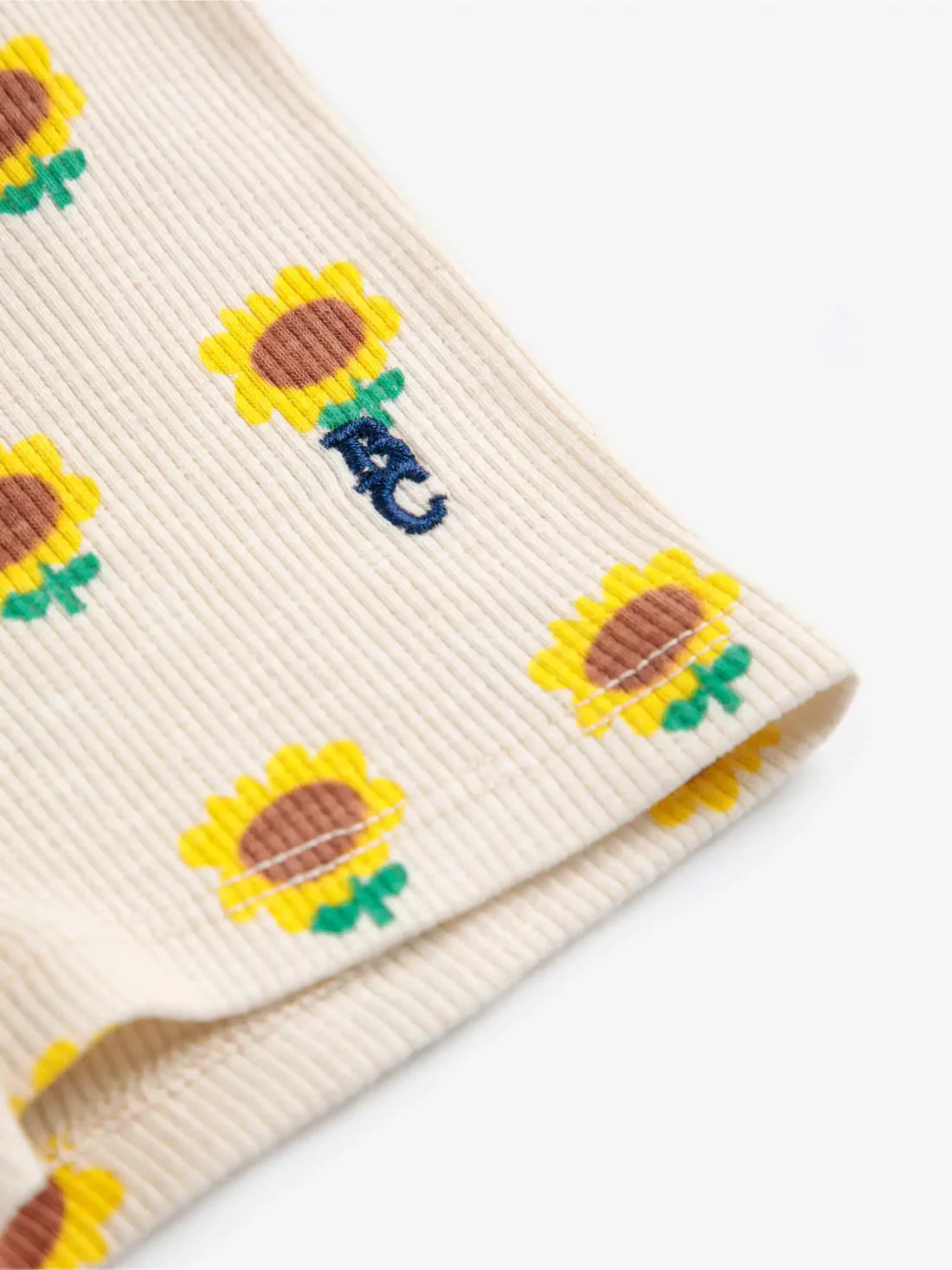 Bobo Choses Sunflower All Over Baby Short Leggings 