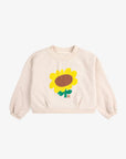 Bobo Choses Sunflower Cropped Sweatshirt 