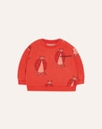 Baby Ladybug Allover Sweatshirt