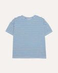 Blue Stripes Oversized T-Shirt