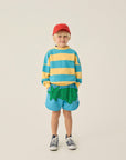 Blue Stripes Sweatshirt
