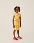 Ladybug Allover Yellow Dress