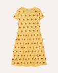Ladybug Allover Yellow Dress