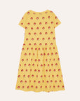 Ladybug Allover Yellow Dress