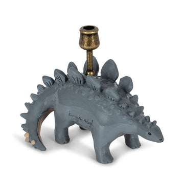 Dino candle holder - green