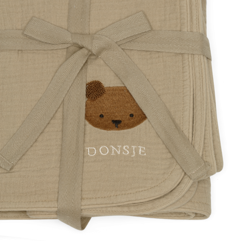 Ploekie Muslin Blanket - XL | Bear