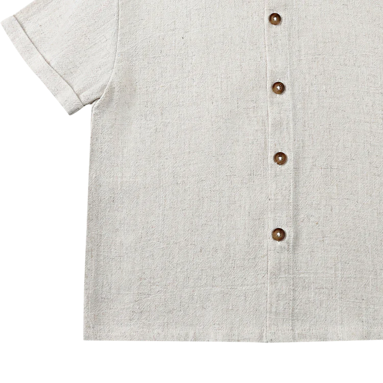 Donsje | Brammie Shirt | Warm White Melange 