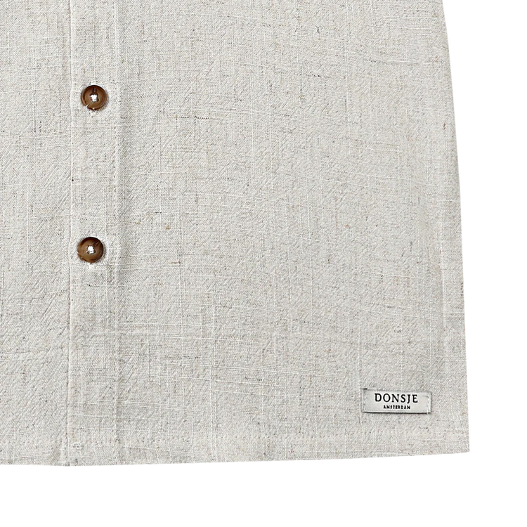 Donsje | Brammie Shirt | Warm White Melange 