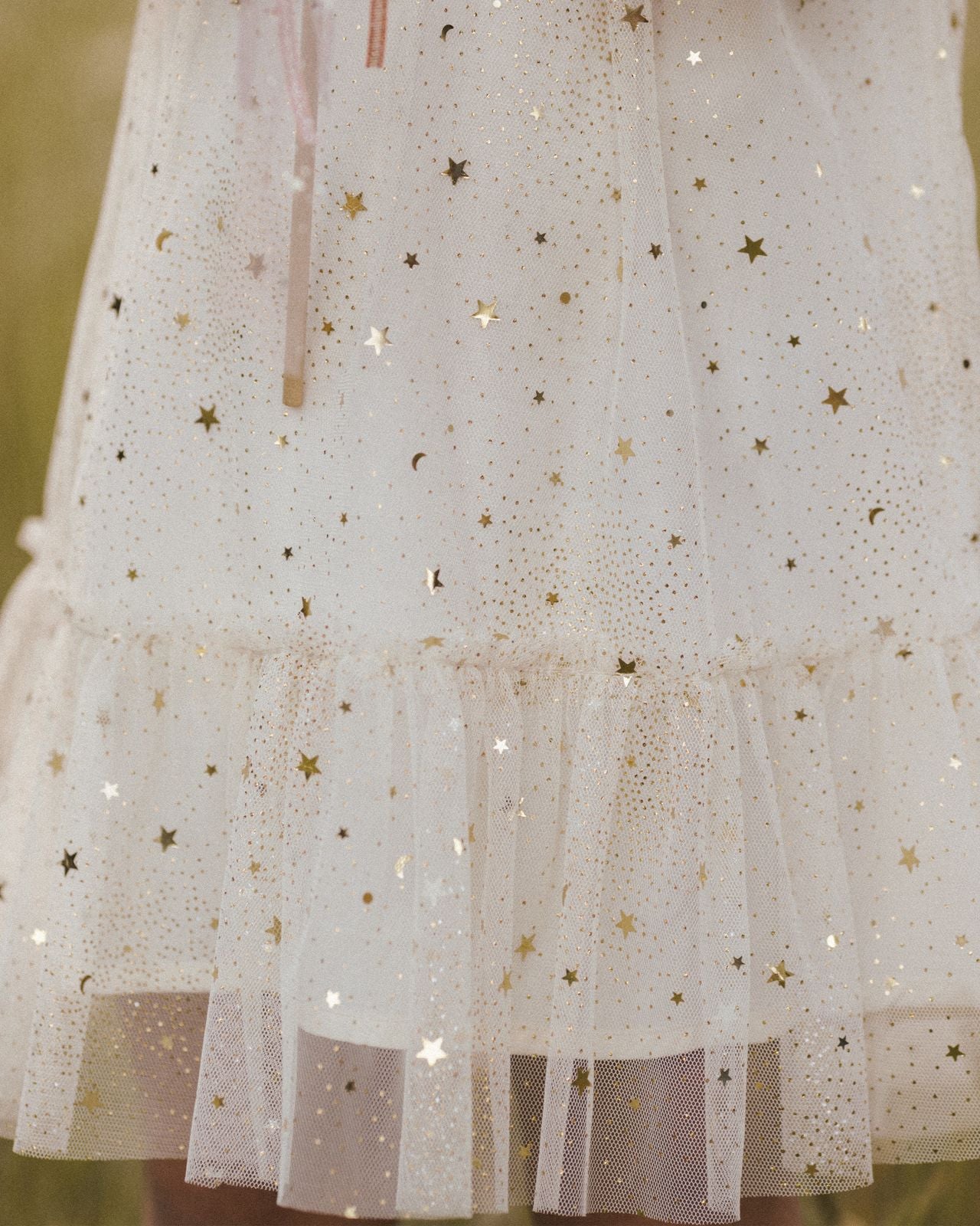 Edie Dress | Champagne Stars