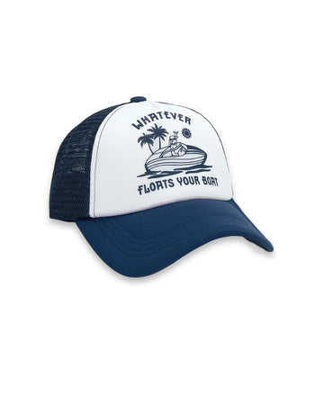 Floats Your Boat Hat | Navy White