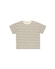 Relaxed Tee | Blue Vintage Stripe