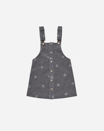 Button Jumper || Peace Embroidery